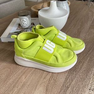 UGG Neon Green Sneakers